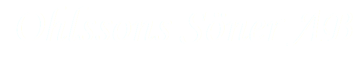 Ohlssons Söner AB